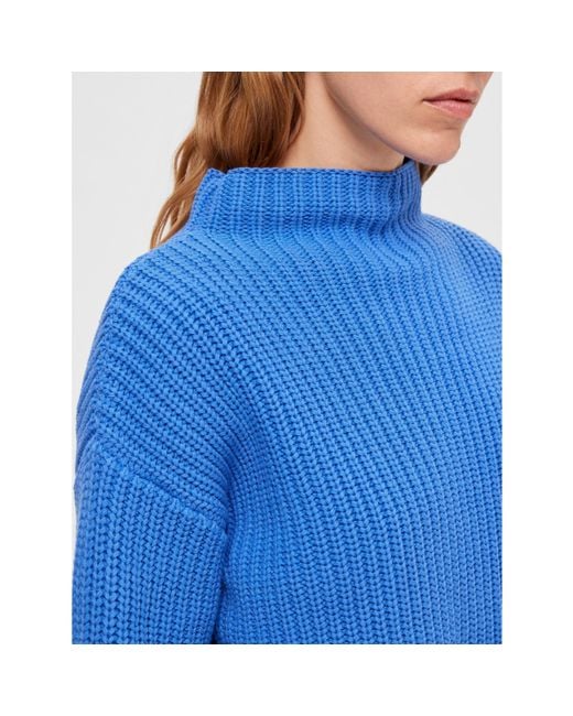 SELECTED Blue Selma Knit