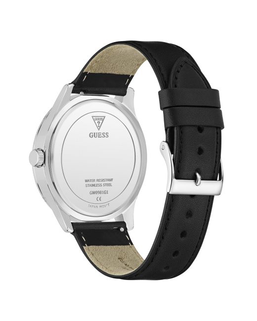Guess Black Analogue Quartz Watch for men