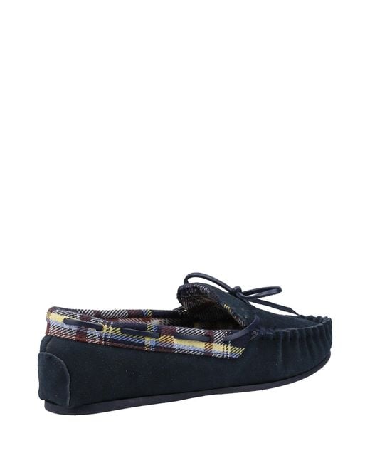 Cotswold Blue Chatsworth Slippers