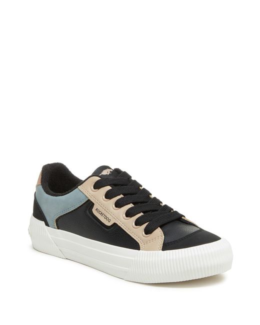 Rocket Dog Black Cheery Blocked Sporty Shoe