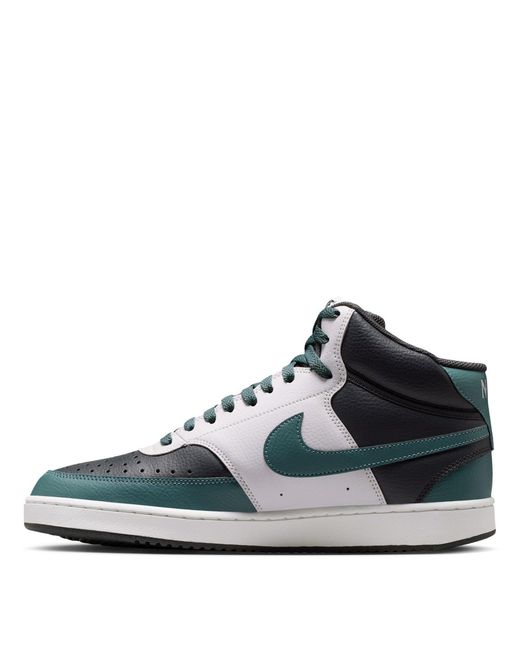 Nike Blue Court Vision Mid Next Nature for men