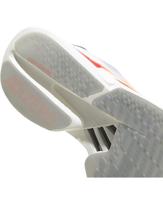 Adidas Gray Adizero Adios Pro 4 Running Shoe