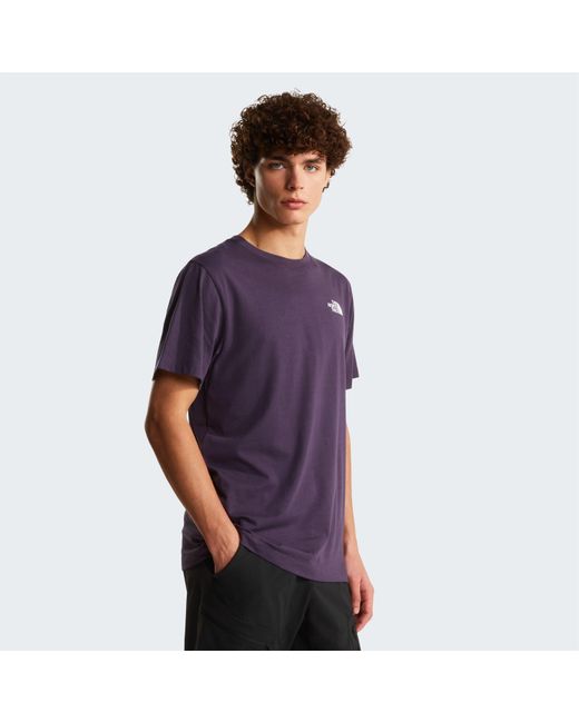 The North Face Blue Never Stop Exploring Regular Fit T-Shirt for men