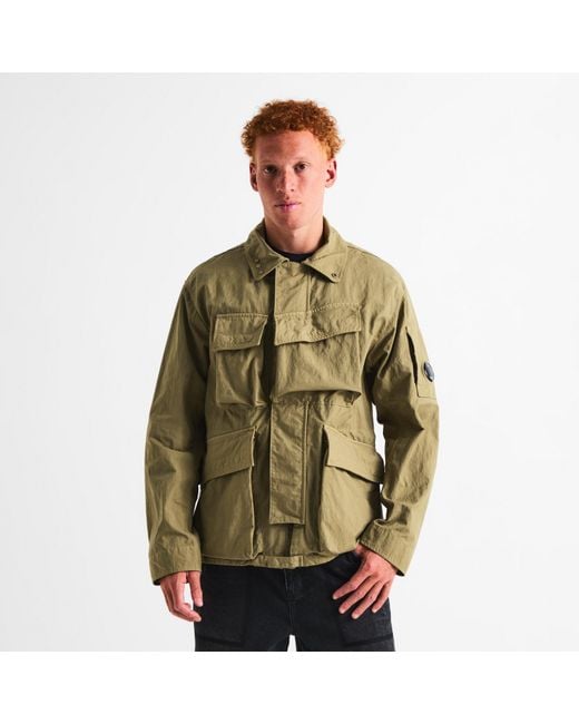 C P Company Green Cp Medium Jacket Sn64 for men