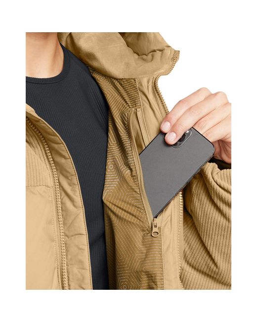 Under Armour Natural Limitless Cord Quilted Heavyweight Puffer Jacket