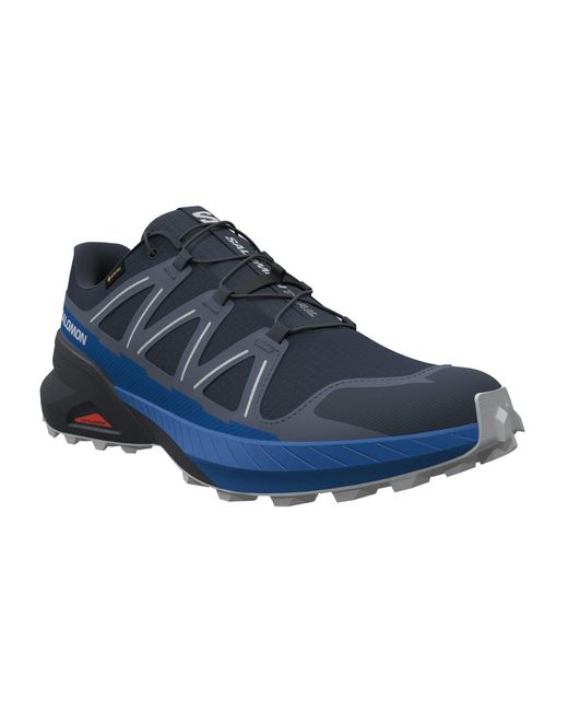 Salomon Blue Speedcross Peak Gtx Trail Running Shoes for men