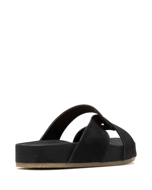 Hush Puppies Black Mylah Slide Sandal