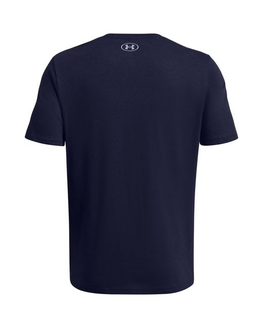 Under Armour Blue Foundation Short Sleeve for men