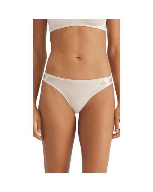 Adidas Brown Sport Active Micro Contour Thong