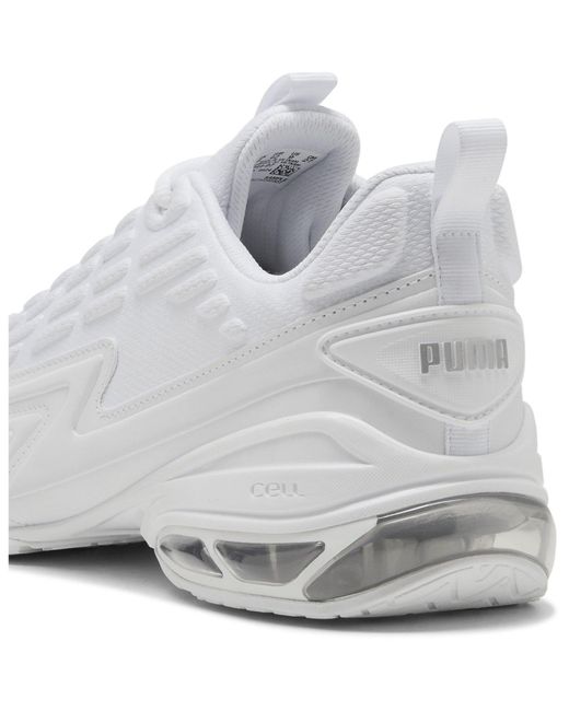 PUMA White Meza Runners for men