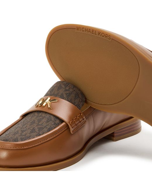 MICHAEL Michael Kors Brown Mmk Lex Loafer Ld54