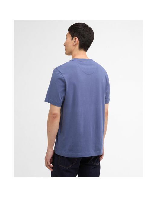 Barbour Blue Arnes T-Shirt for men