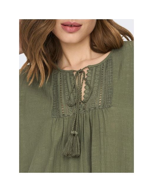 ONLY Green Lace Tunic