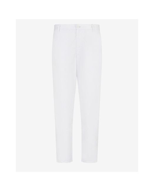 ARMANI EXCHANGE White Trousers for men