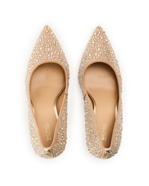 MICHAEL Michael Kors Metallic Stiletto Court Shoes