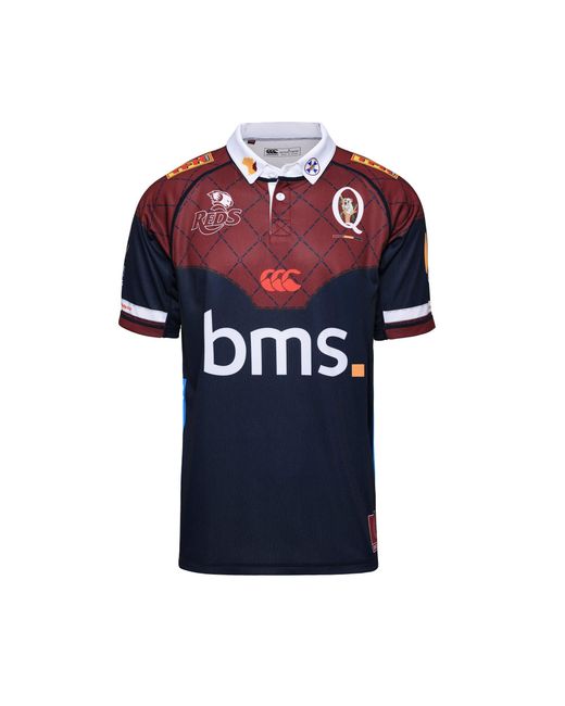 Canterbury Blue Queensland Reds Special Edition Shirt 2025 2026 Adults for men