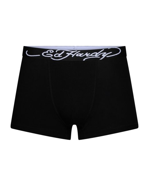 Ed Hardy Blue 5 Pack Boxers for men