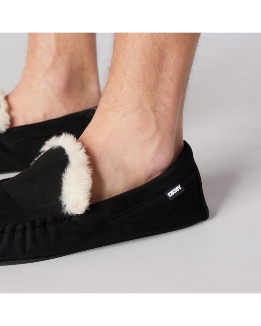 DKNY Black Slippers Electra for men