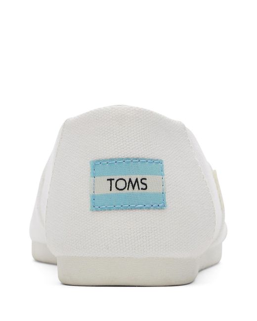 TOMS White Alpargata Shoes