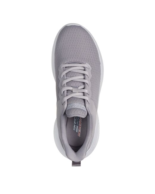 Skechers Blue Slip On Trainers