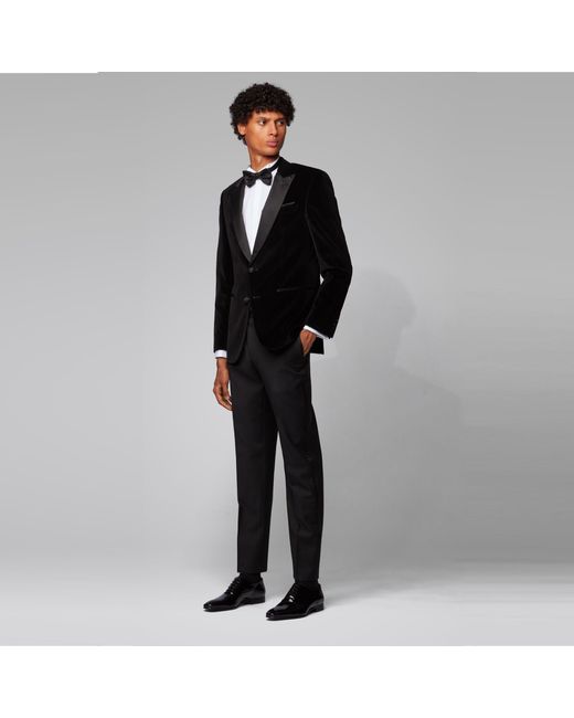 Boss White Jillik Long Sleeve Plain Shirt for men