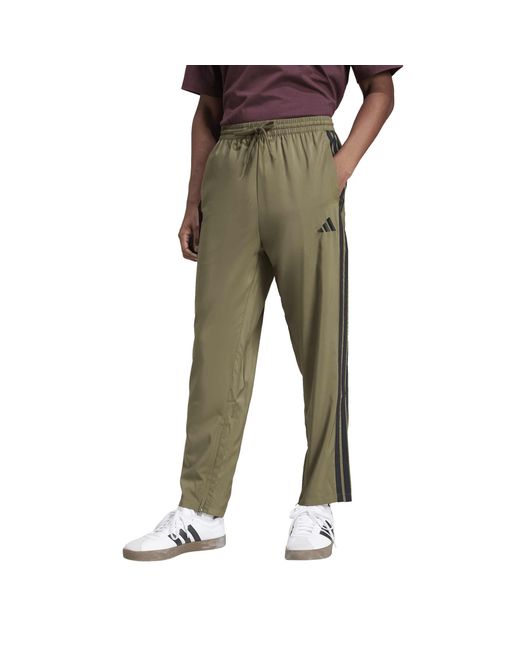 Adidas Green Stanford Woven Joggers for men