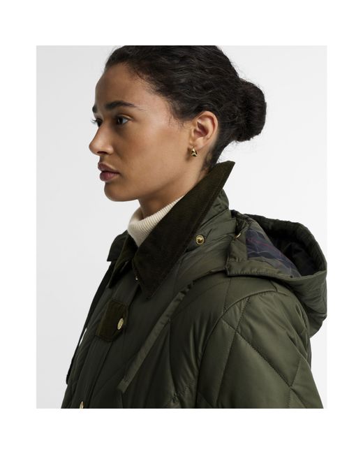 Barbour Green B.Li Rudson Qlt Jkt Ld64