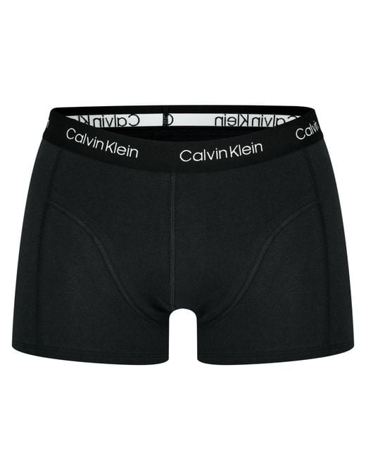 Calvin Klein Black 365 2 Pack Trunks for men