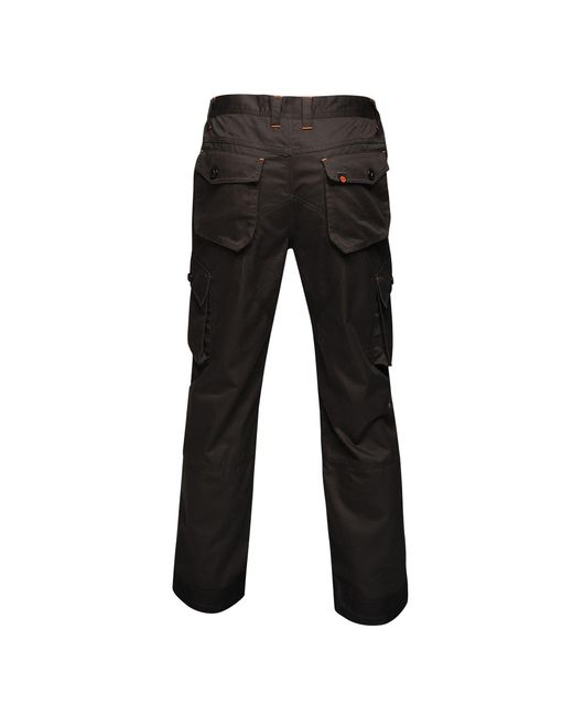 Regatta Black Heroic Worker Trousers Regular for men