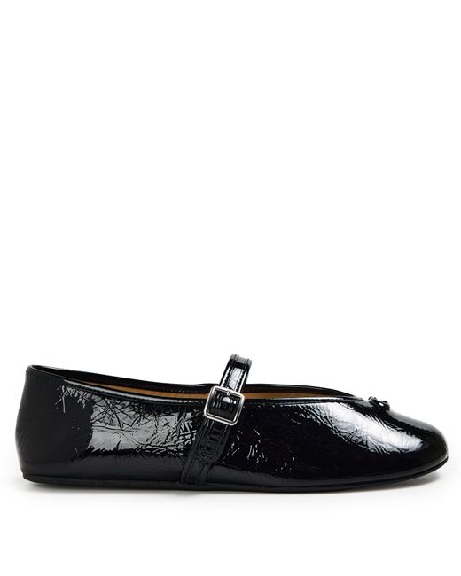 COACH Black Mary Jane Ballet Pumps
