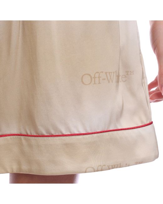 Off-White c/o Virgil Abloh Natural Gradient Pyjama Shorts