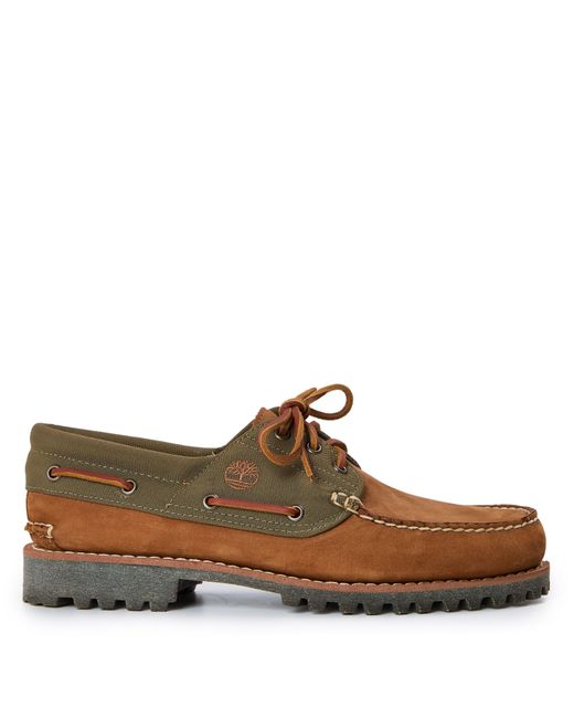 Timberland Brown Authentic Boat Shoe for men