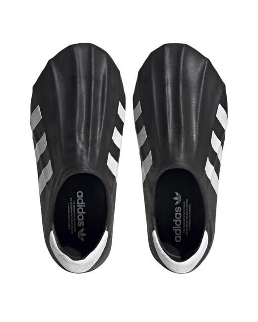 Adidas Originals Black Superstar Slip On Trainers for men