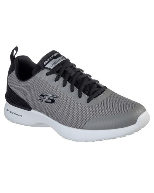 Skechers Gray Knit Airb Training Shoes for men