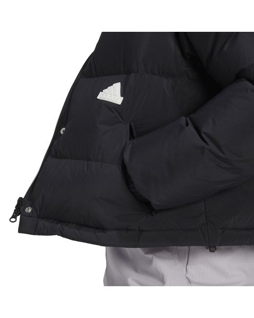 Adidas Black Lightweight Puffer Jacket