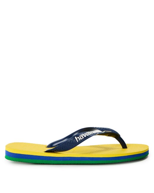 Havaianas Blue Brasil Flip Flops