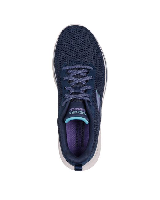 Skechers Blue Athletic Mesh Slip On Runners