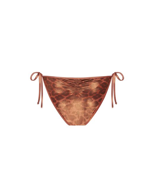 Agent Provocateur Brown Cayla Bikini Bottoms