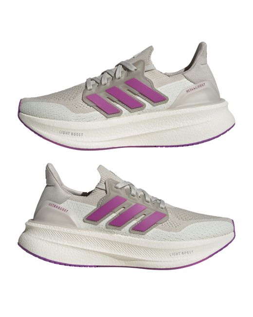 Adidas Pink Ultraboost 5 Running Shoes