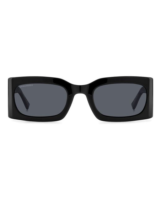 DSquared² Black Round Sunglasses
