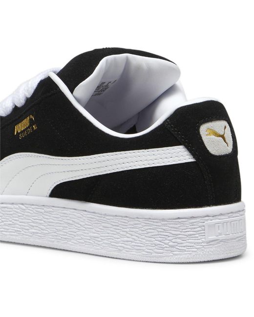 PUMA Black Suede Classic Sneakers for men