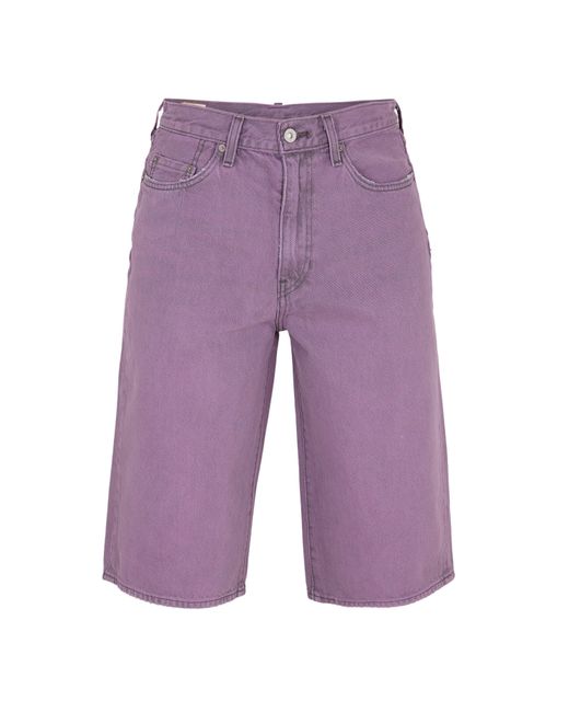 Levi's Purple Levi's Baggy Lng Shorts for men