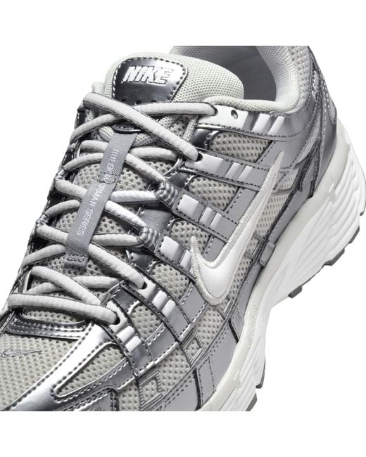 Nike Gray P-6000 Shoes