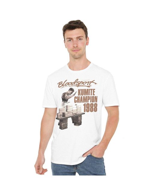 Other White Bloodsport Dux Smash T Shirt for men