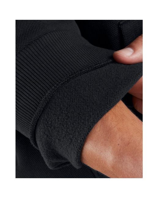 Under Armour Blue Rival Fleece Hoodie for men