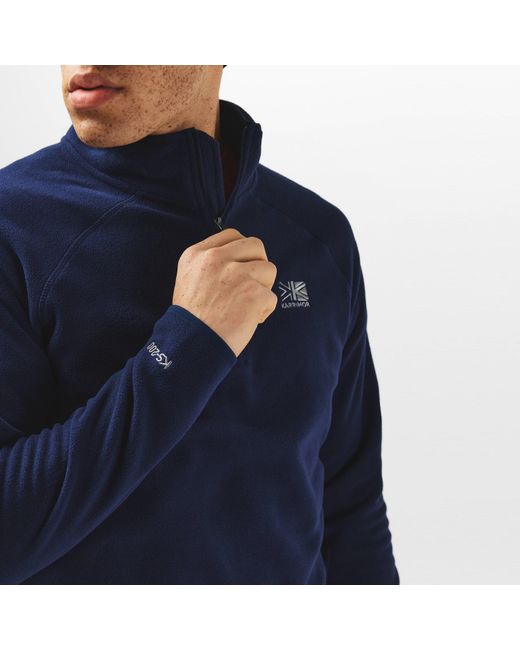 Karrimor Blue Micro Fleece for men