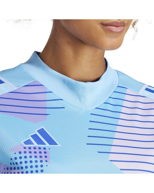 Adidas Blue Licensed Long-Sleeve T-Shirt