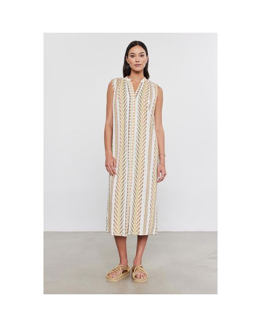 Velvet By Graham & Spencer White Shift Dress