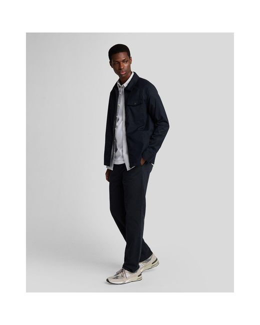 Lyle & Scott Blue Tapered Chinos for men