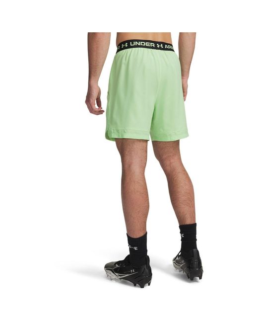 Under Armour Green Ua Vanish Woven 6In Shorts for men